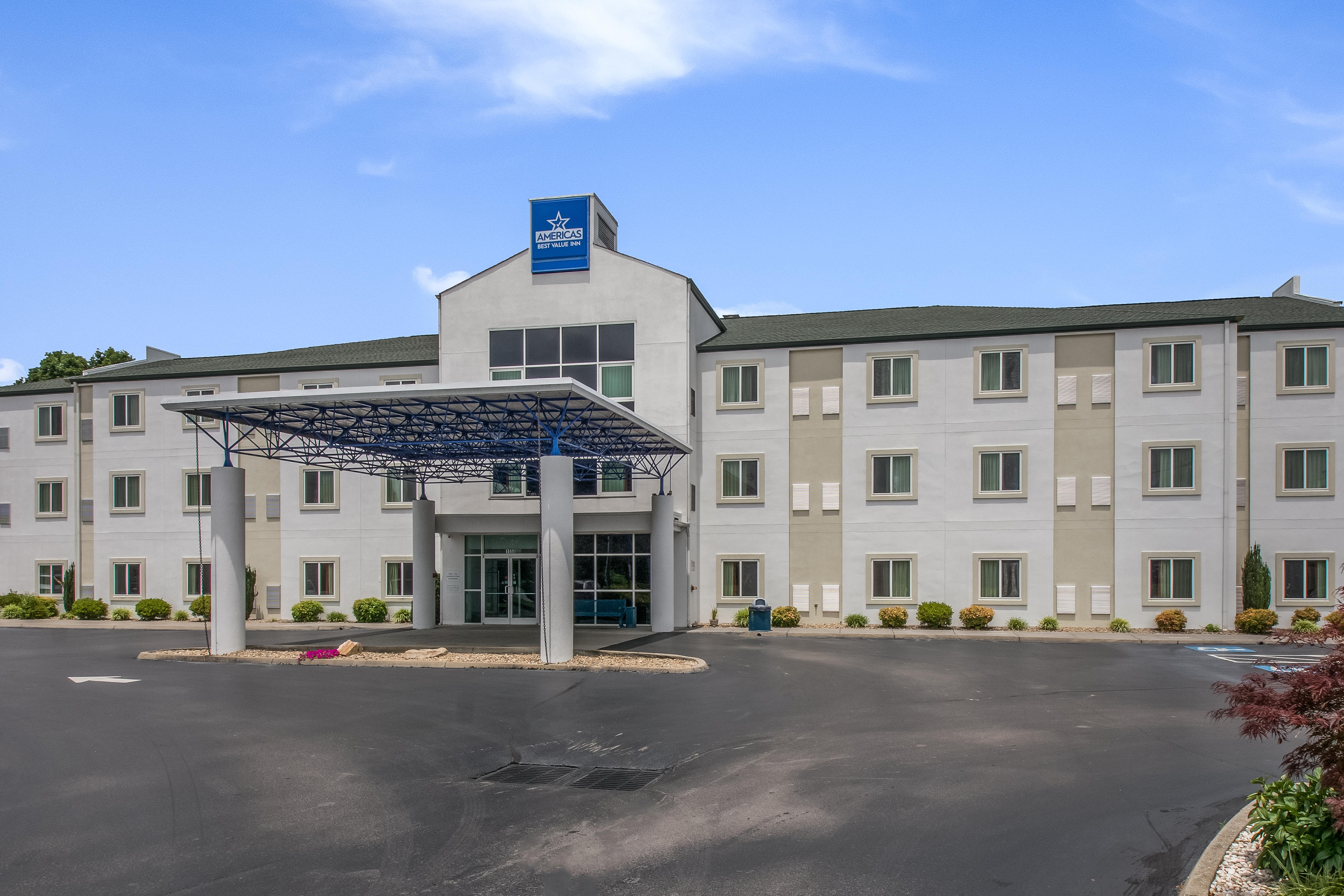 Americas Best Value Inn-Knoxville East Exterior foto